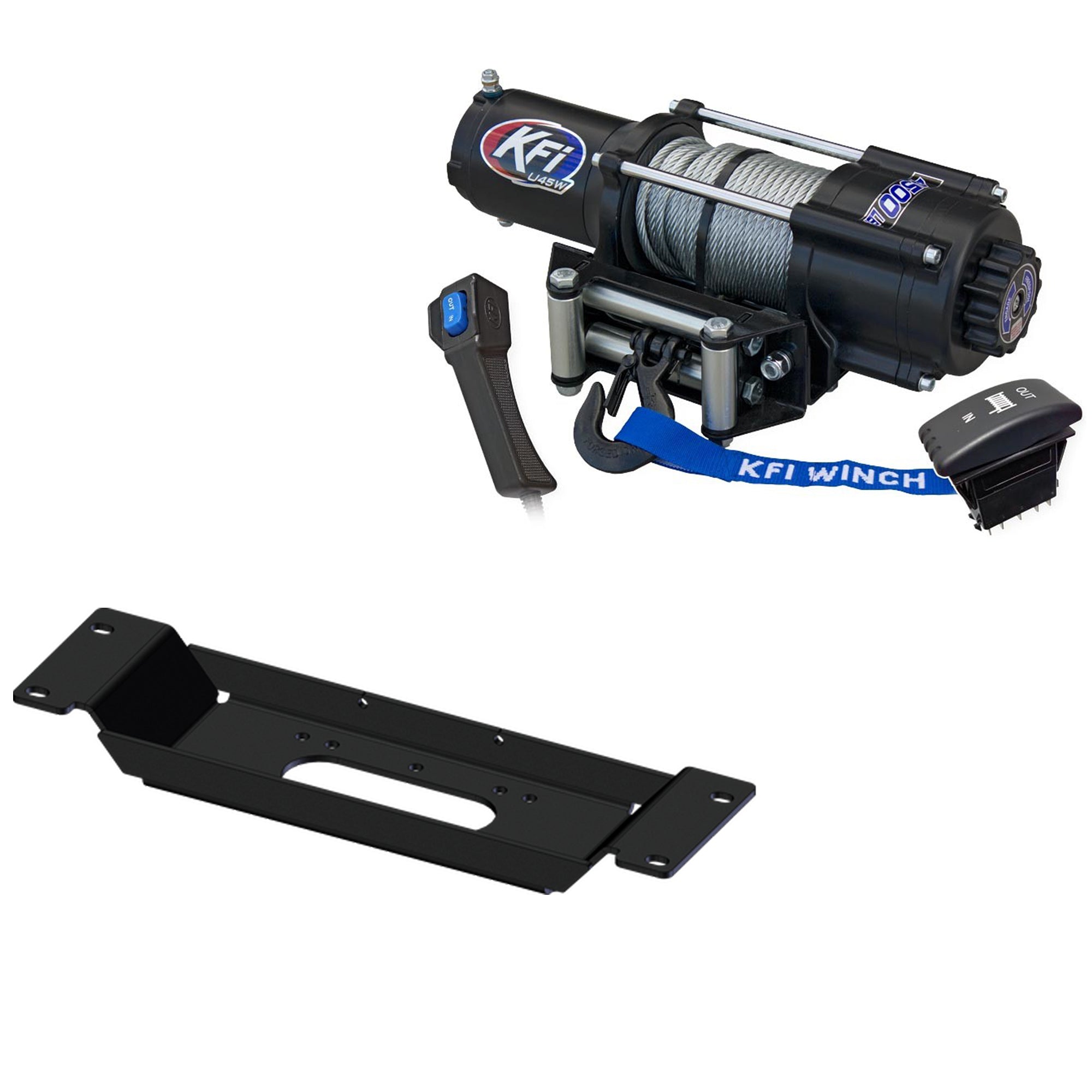 KFI Products Winch Kit For Polaris PRO XD Mid-Size/Crew 2022-2024