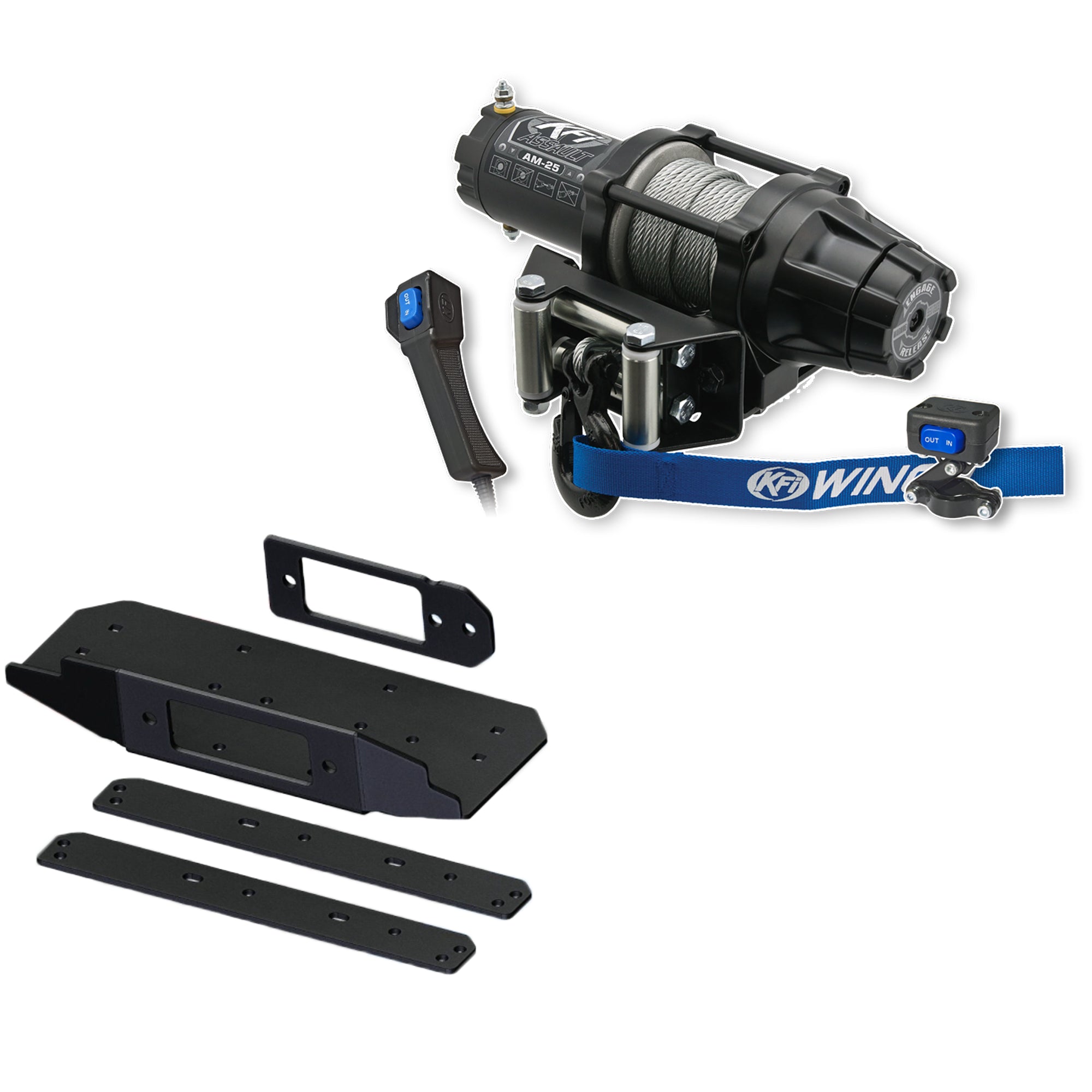KFI Products Winch Kit For Can-Am Defender MAX HD8/9 2022-2025