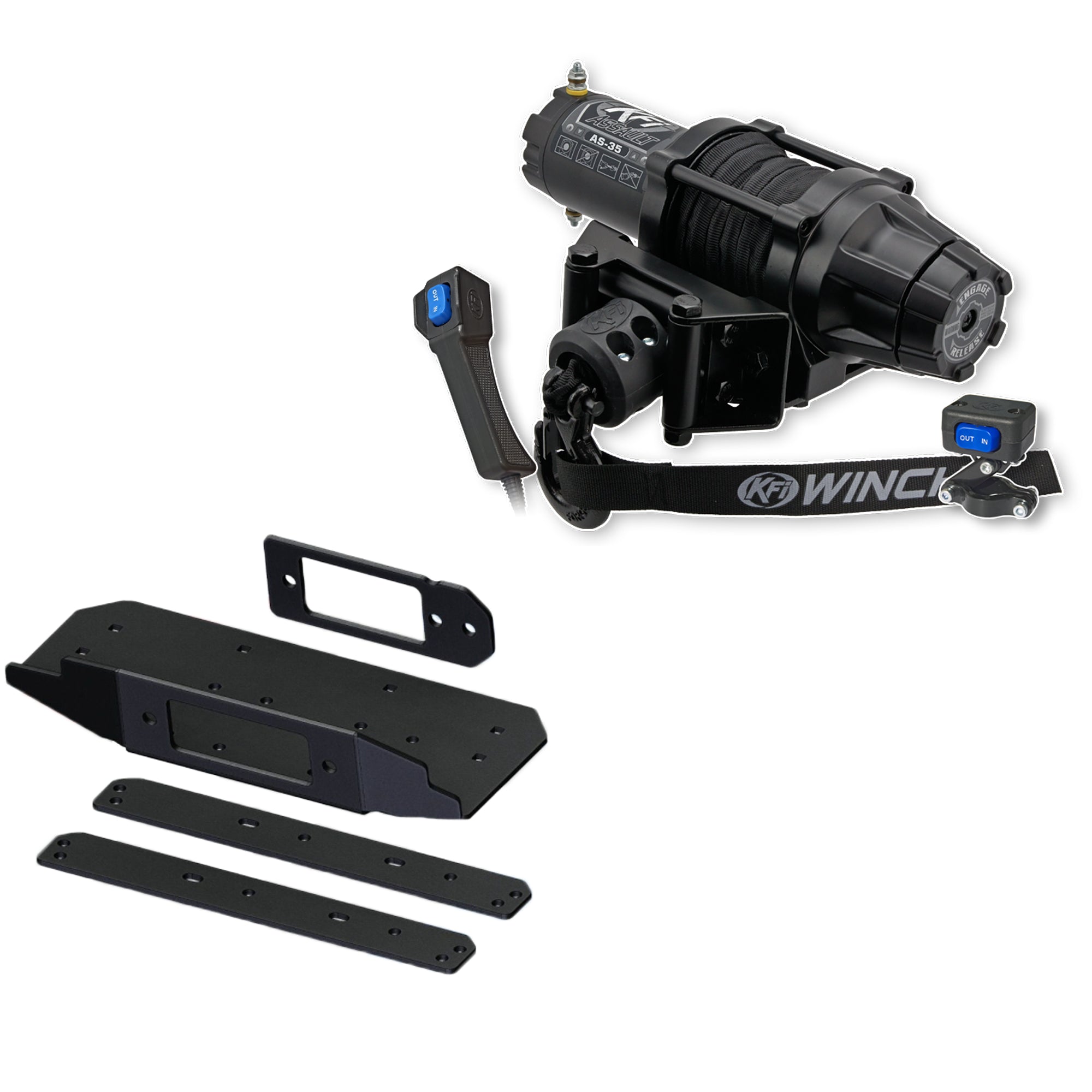 KFI Products Winch Kit For Can-Am Defender MAX HD8/9 2022-2025