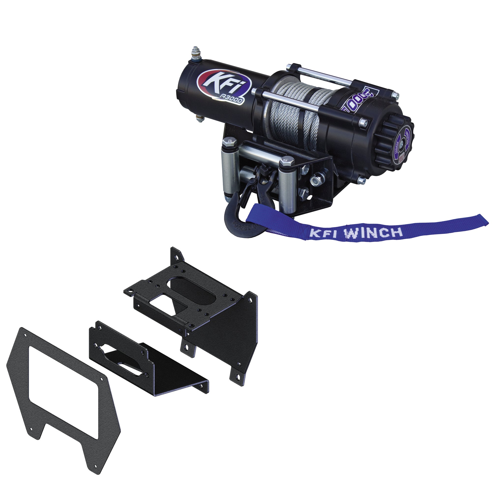 KFI Products Winch Kit For Polaris RZR Pro R/R 4 2022-2024