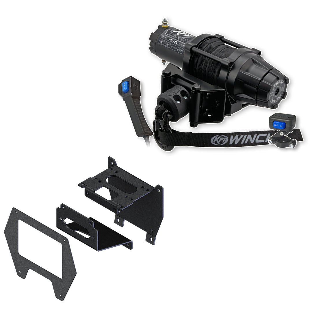 KFI Products Winch Kit For Polaris RZR Turbo R/R 4 2022-2023
