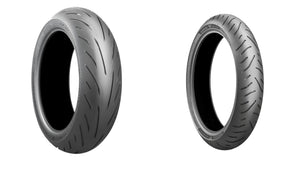 Bridgestone Battlax S22 And T33 Tire Pair For Suzuki GSF1200S Bandit / ABS 97-05