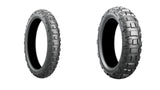 Bridgestone Battlax Adventurecross AX41 110x80x19 And And 150x70x17 Full OEM Tire Set For Suzuki DL1000 V-Strom / Adventure 14-19