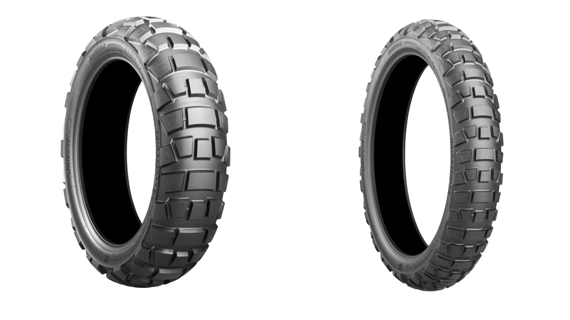 Bridgestone Battlax Adventurecross AX41 Tire Pair For Yamaha XV 950 R Bolt Scrambler 2017