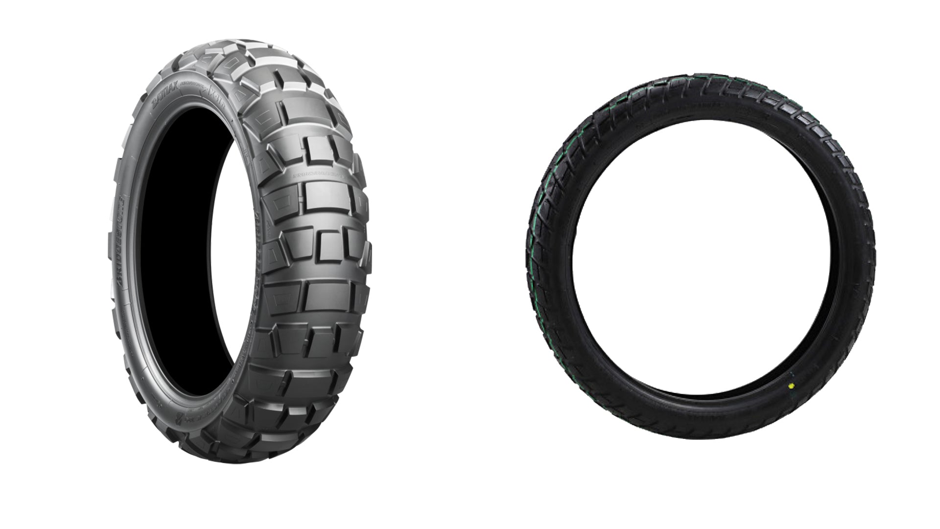Bridgestone Battlax Adventurecross AX41 Tire Pair For BMW HP2 Enduro 05-08