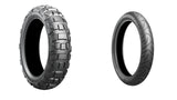 Bridgestone Battlax Adventurecross AX41 And Adventure A41 Tire Pair For Yamaha XV 950 R Bolt Scrambler 2017