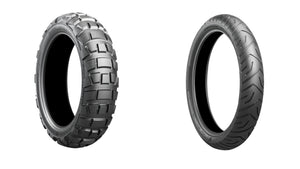 Bridgestone Battlax Adventurecross AX41 And Adventure A41 Tire Pair For BMW HP2 Enduro 05-08