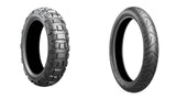 Bridgestone Battlax Adventurecross AX41 And Adventure A41 Tire Pair For Triumph Scrambler 1200 XC / XE 2018+
