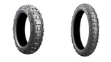 Bridgestone Battlax Adventurecross AX41 Tire Pair For Kawasaki KLR650 87-18