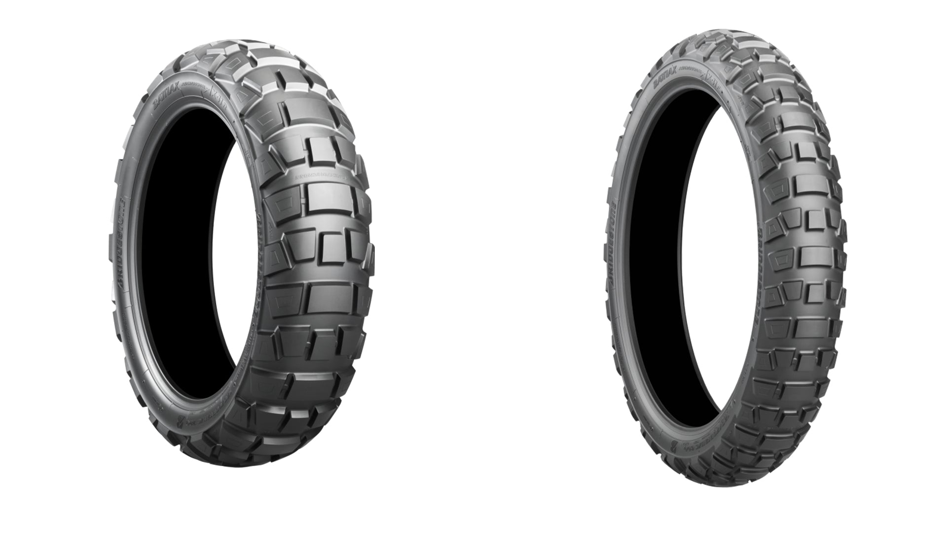 Bridgestone Battlax Adventurecross AX41 Tire Pair For Kawasaki KLR650 87-18
