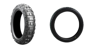 Bridgestone Battlax Adventurecross AX41 Tire Pair For BMW G 650 GS Sertao 12-17