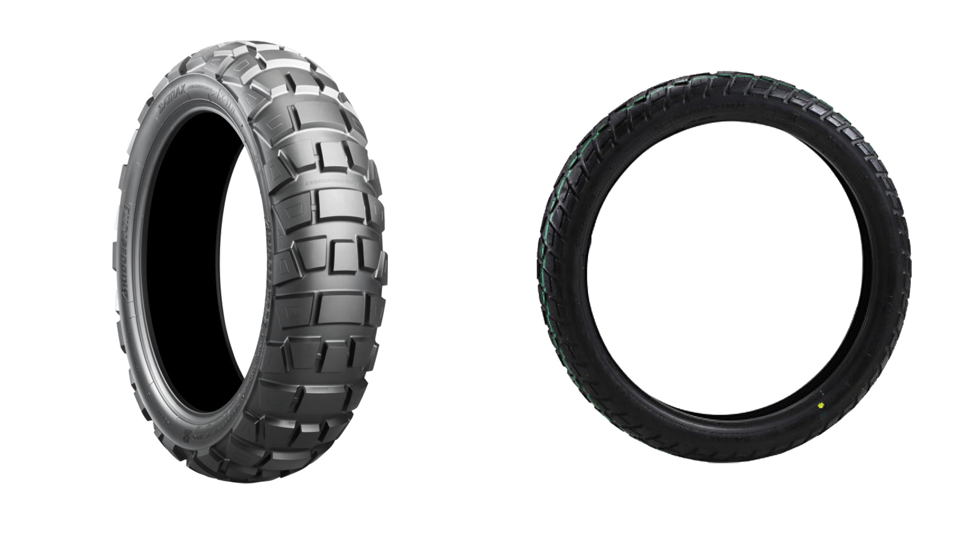 Bridgestone Battlax Adventurecross AX41 Tire Pair For BMW G 650 GS Sertao 12-17