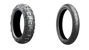 Bridgestone Battlax Adventurecross AX41 And Adventure A41 Tire Pair For BMW G 650 GS Sertao 12-17