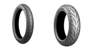 Bridgestone Battlax Adventurecross Scrambler AX41S And T33 Tire Pair For Yamaha TDM850 92-93