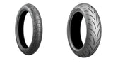 Bridgestone Battlax Adventurecross Scrambler AX41S And T33 Tire Pair For Ducati Scrambler Sixty2 2017