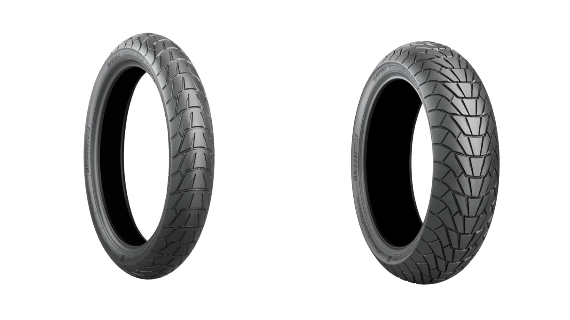 Bridgestone Battlax Adventurecross Scrambler AX41S 120x70x17 And And 160x60x17 Full OEM Tire Set For Honda NC700X 12-13