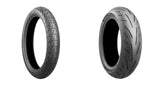 Bridgestone Battlax Adventurecross Scrambler AX41S And S23 Tire Pair For Ducati 1100 Monster / EVO 09-13