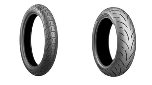 Bridgestone Battlax Adventurecross Scrambler AX41S And T33 Tire Pair For Ducati Multistrada 1200 Enduro 2016