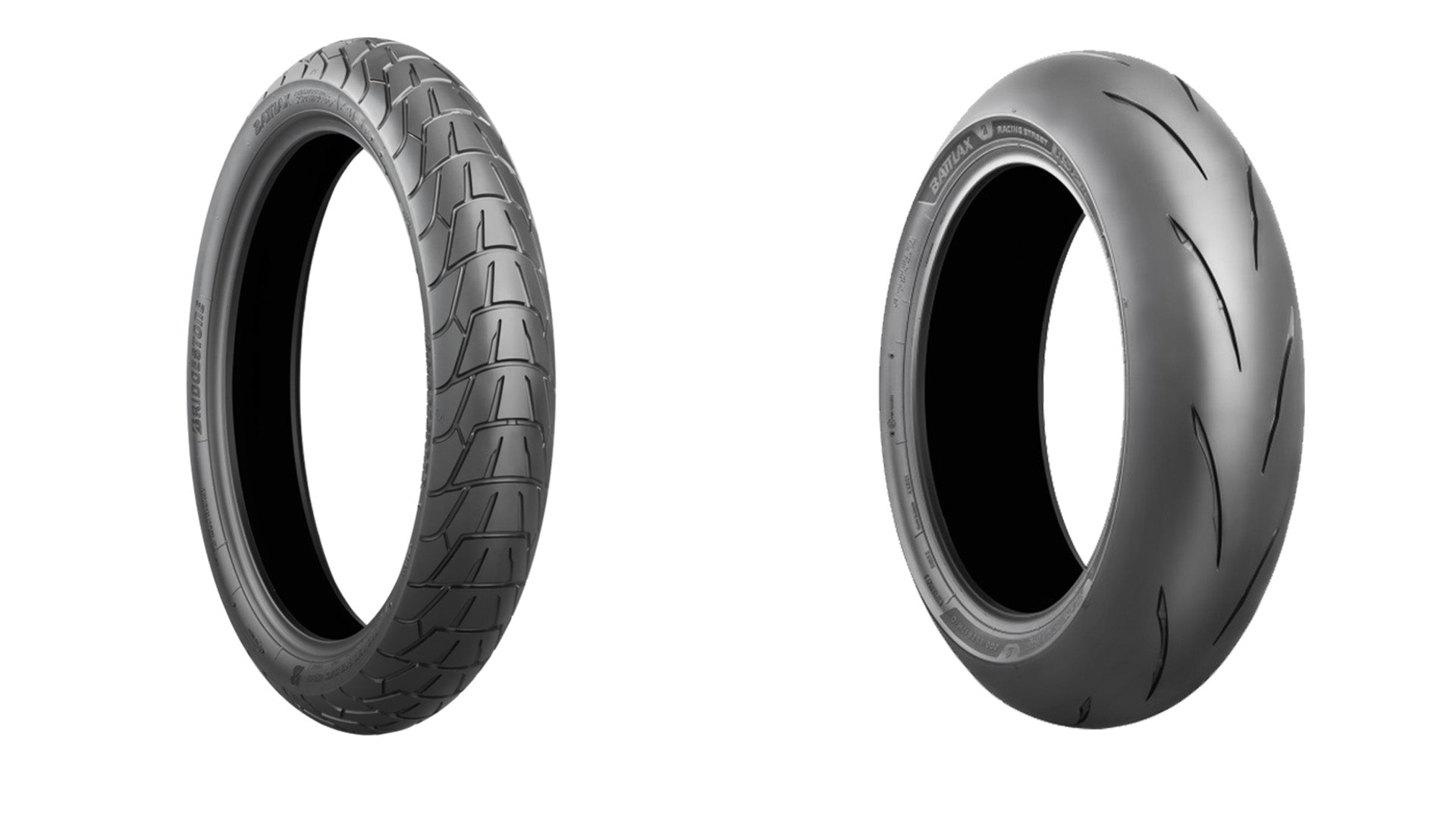 Bridgestone Battlax Adventurecross Scrambler AX41S And RS12 Tire Pair For Ducati 800 S2R Monster 06-08