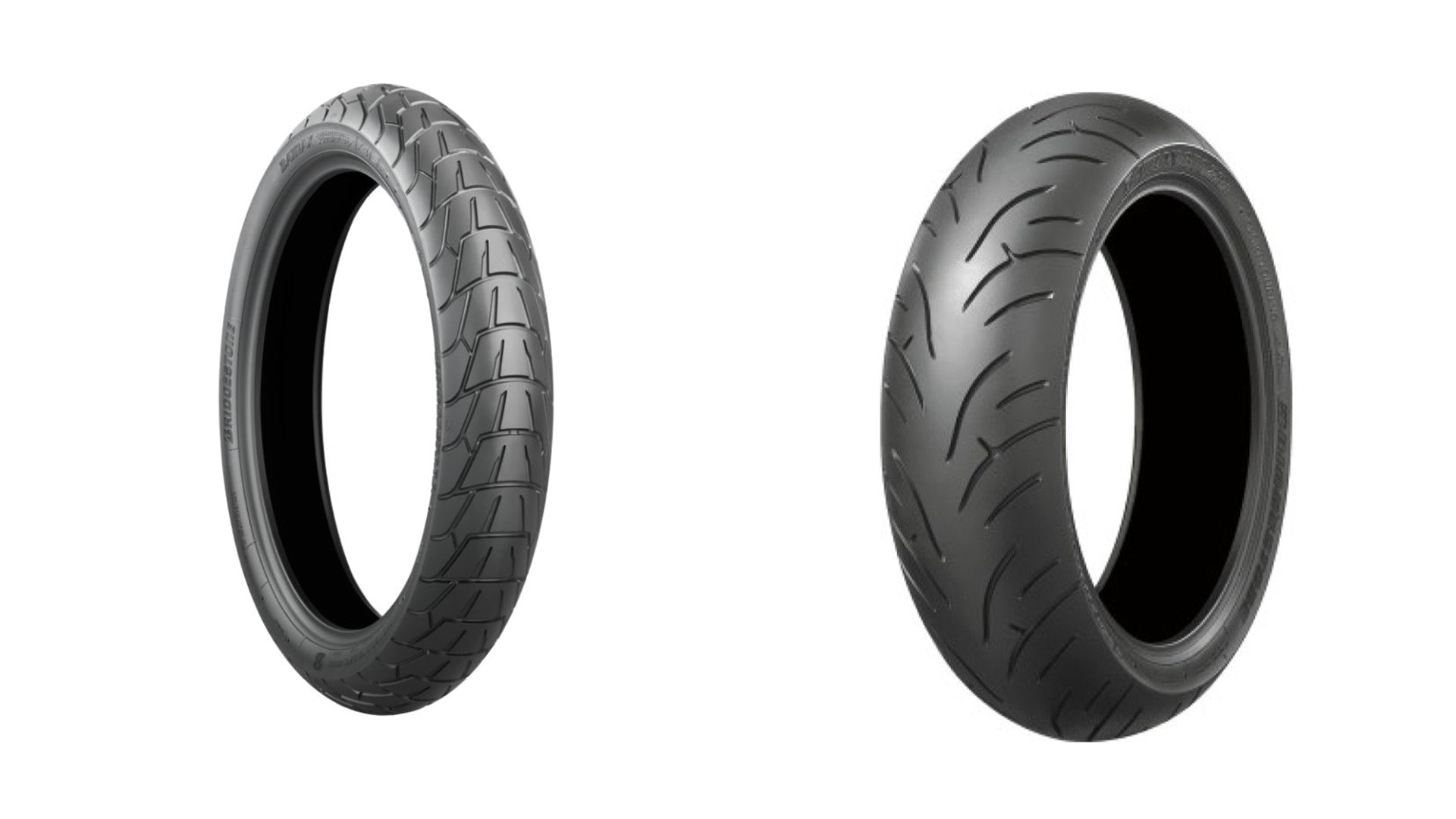 Bridgestone Battlax Adventurecross Scrambler AX41S 120x70x17 And Battlax BT023 160x60x17 Full OEM Tire Set For Honda NC700X 12-13