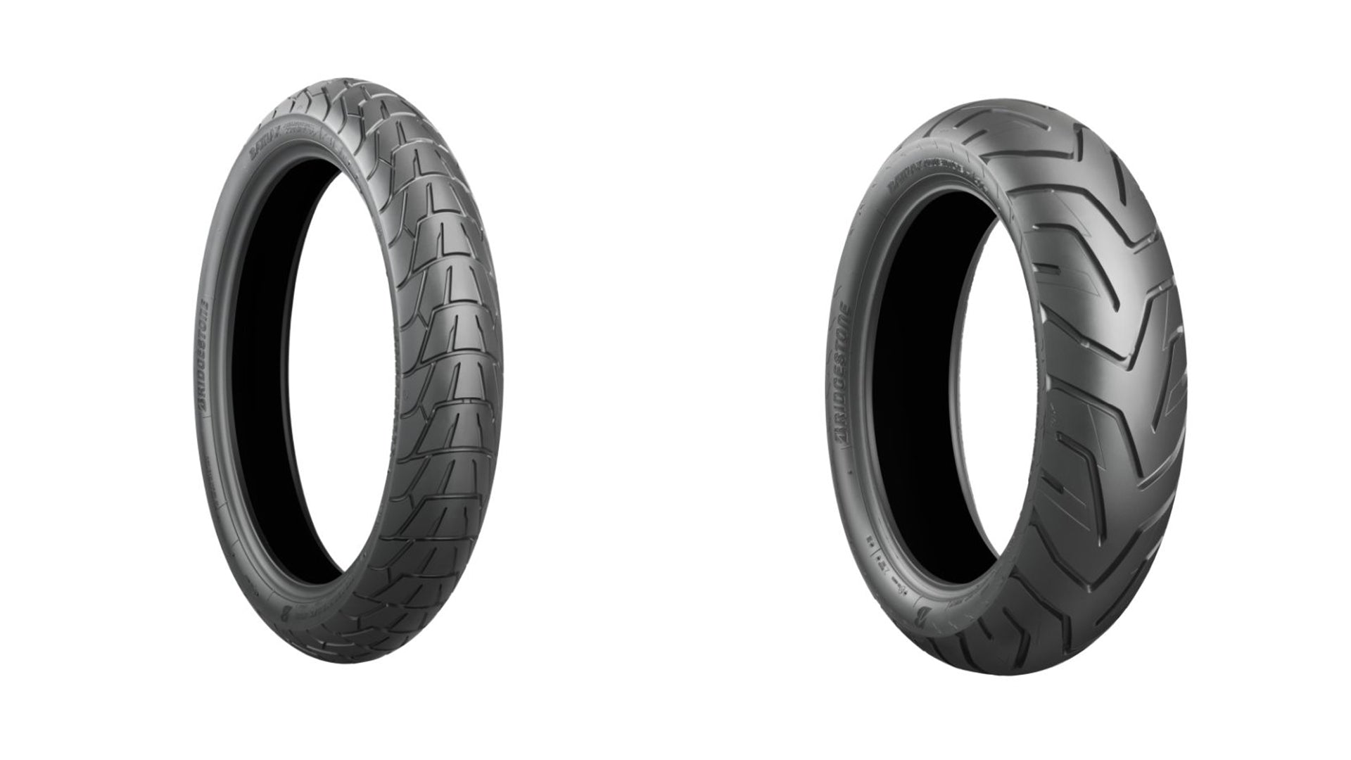 Bridgestone Battlax Adventurecross Scrambler AX41S 120x70x17 And Battlax Adventure A41 160x60x17 Full OEM Tire Set For Honda NC750X 2016+