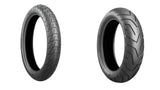 Bridgestone Battlax Adventurecross Scrambler AX41S And Adventure A41 Tire Pair For Triumph Tiger 1050 / SE 07-12