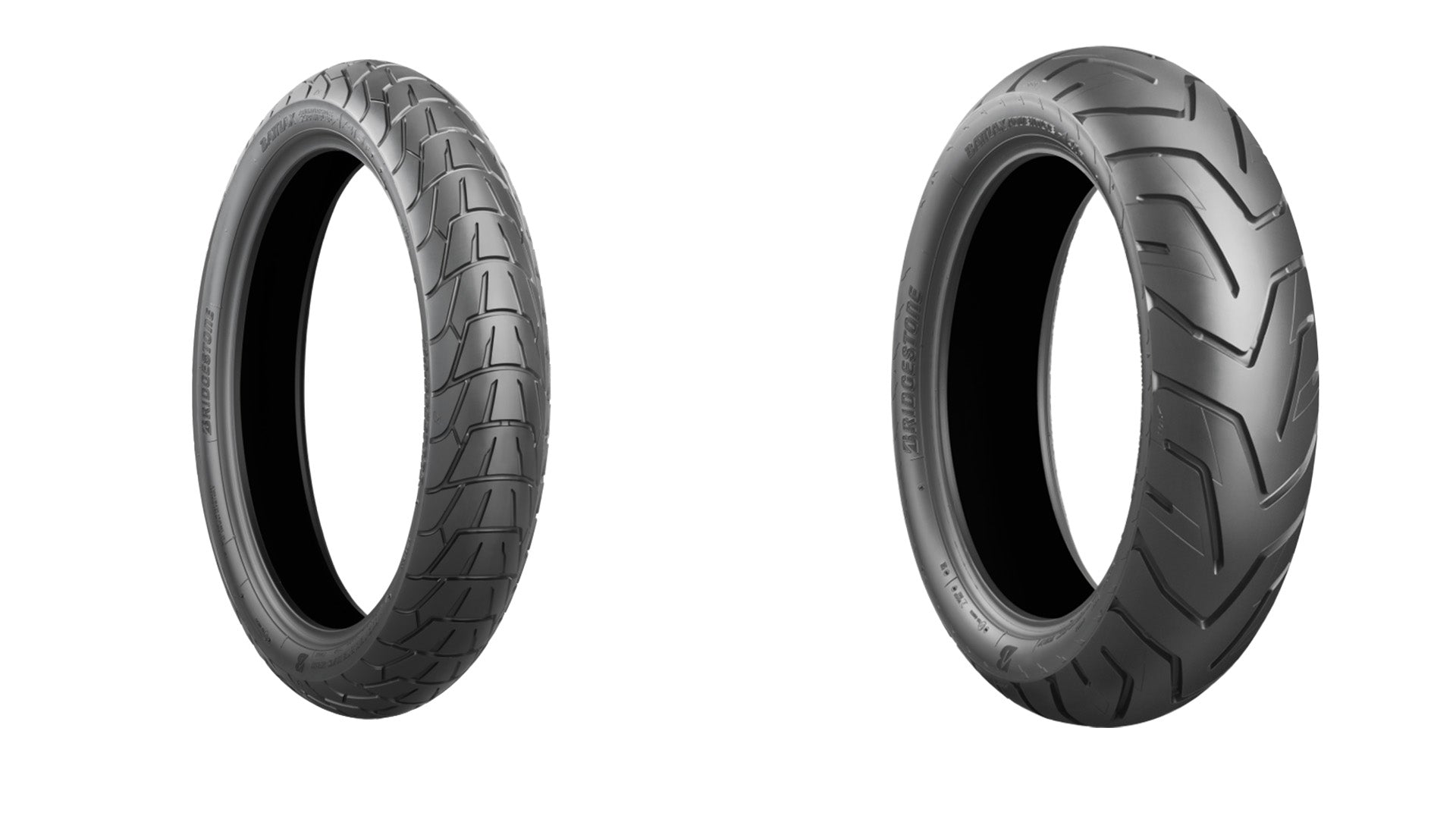 Bridgestone Battlax Adventurecross Scrambler AX41S And Adventure A41 Tire Pair For BMW R nine T Scrambler 2017