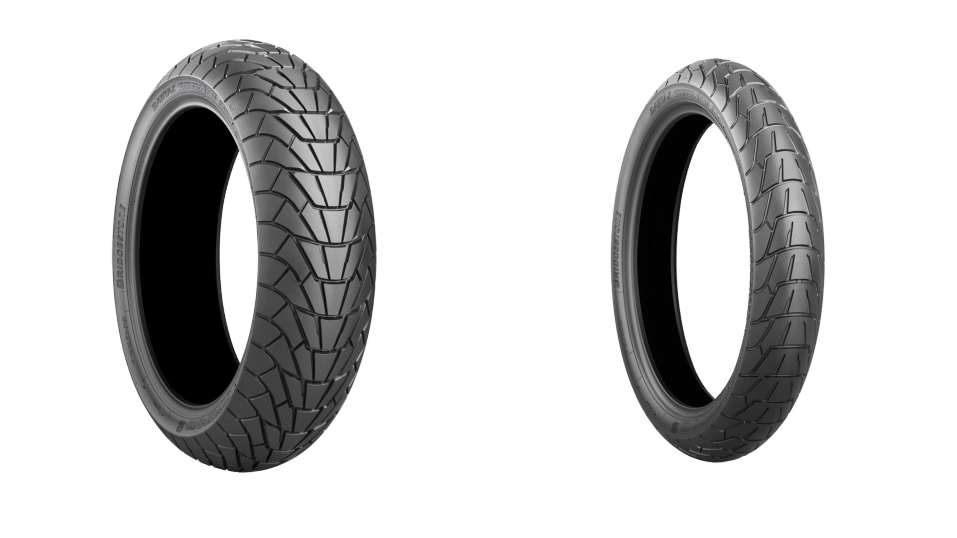 Bridgestone Battlax Adventurecross Scrambler AX41S Tire Pair For Ducati Scrambler 400 2017