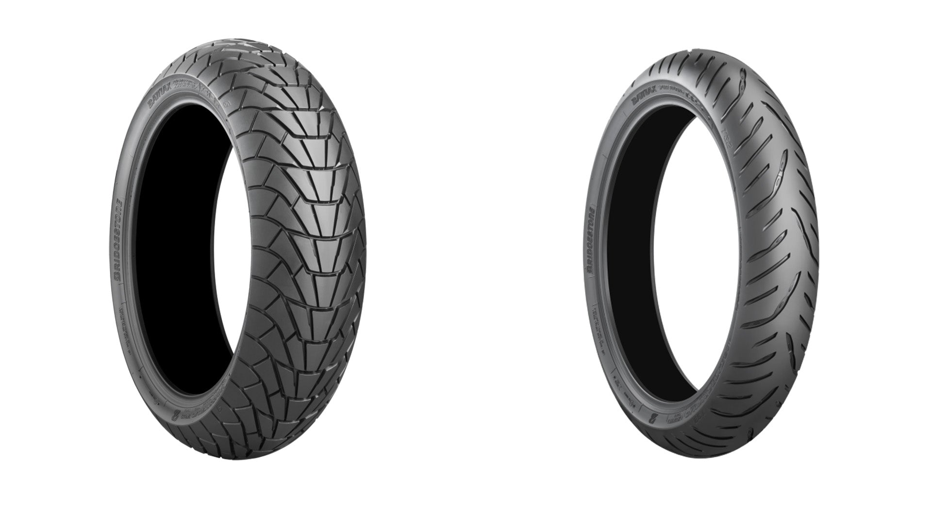 Bridgestone Battlax Adventurecross Scrambler AX41S And T33 Tire Pair For Ducati Scrambler Sixty2 2017
