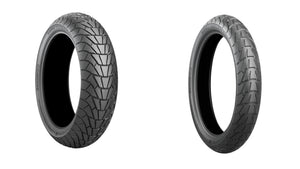 Bridgestone Battlax Adventurecross Scrambler AX41S Tire Pair For Ducati Multistrada 1260 Enduro 2017