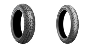 Bridgestone Battlax Adventurecross Scrambler AX41S And T33 Tire Pair For Ducati 900M Monster (except S4) 93-02