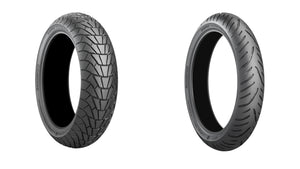 Bridgestone Battlax Adventurecross Scrambler AX41S And T33 Tire Pair For Ducati Multistrada 1260 Enduro 2017