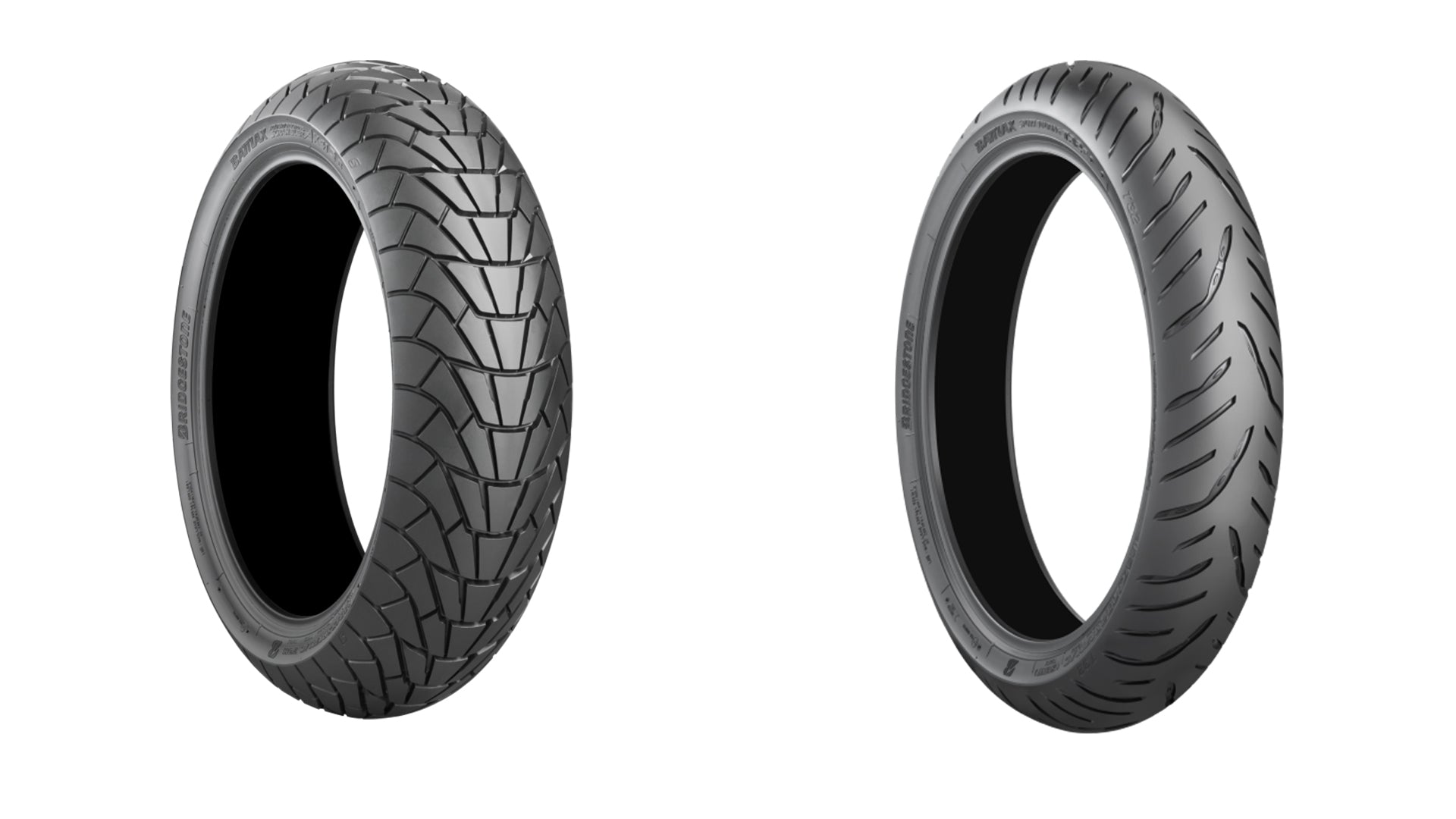 Bridgestone Battlax Adventurecross Scrambler AX41S And T33 Tire Pair For BMW R nine T Scrambler 2017