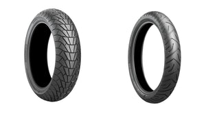 Bridgestone Battlax Adventurecross Scrambler AX41S And Adventure A41 Tire Pair For KTM 1190/1290 Adventure / T 15-17