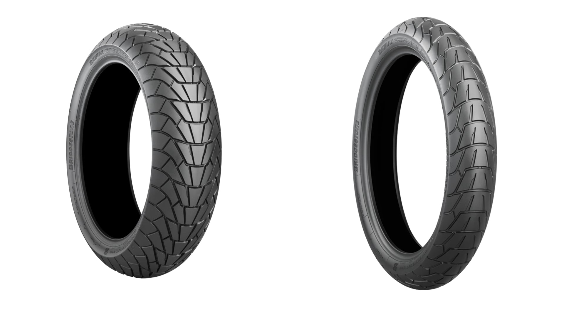 Bridgestone Battlax Adventurecross Scrambler AX41S Tire Pair For Ducati 821 Hypermotard/Strada - all 13-15