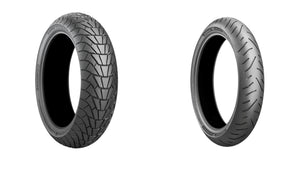 Bridgestone Battlax Adventurecross Scrambler AX41S And T33 Tire Pair For Ducati GT 1000 2006