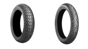 Bridgestone Battlax Adventurecross Scrambler AX41S And T33 Tire Pair For Ducati Scrambler Icon/Classic/Full Throttle 15-17