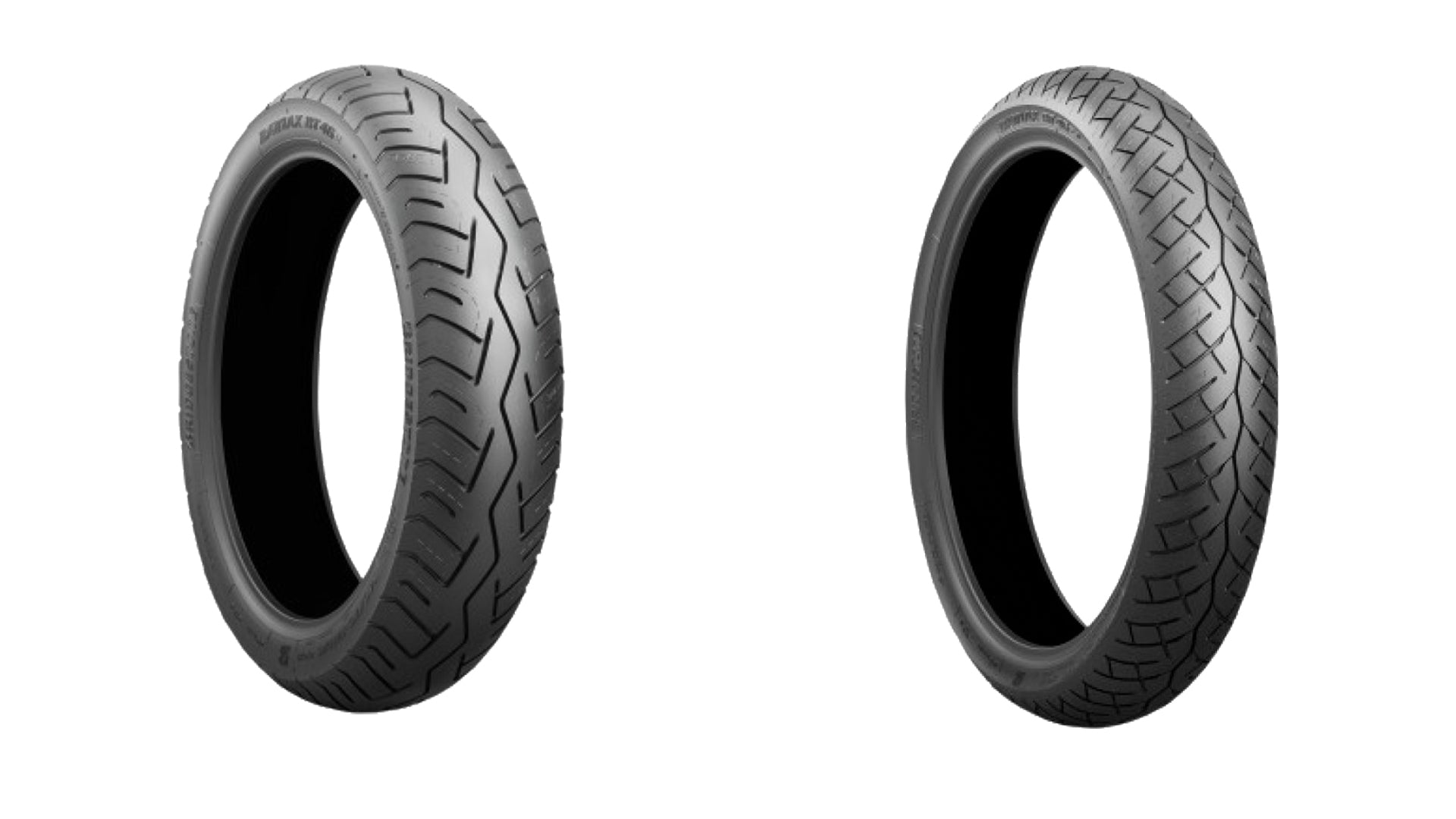 Bridgestone Battlax BT46 Tire Pair For BMW K100RS 2 Valve 85-89