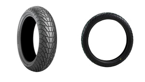 Bridgestone Battlax Adventurecross AX41 Tire Pair For Kawasaki KLR650 2022+