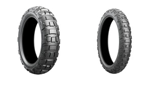 Bridgestone Battlax Adventurecross AX41 Tire Pair For BMW G 650 GS Sertao 12-17
