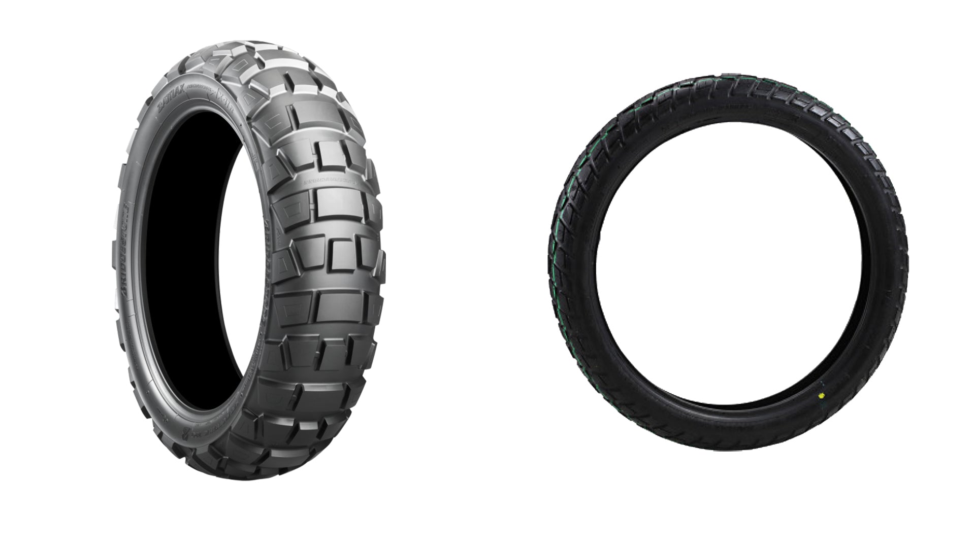 Bridgestone Battlax Adventurecross AX41 Tire Pair For BMW G 650 GS Sertao 12-17