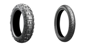 Bridgestone Battlax Adventurecross AX41 And Adventure A41 Tire Pair For BMW G 650 GS Sertao 12-17