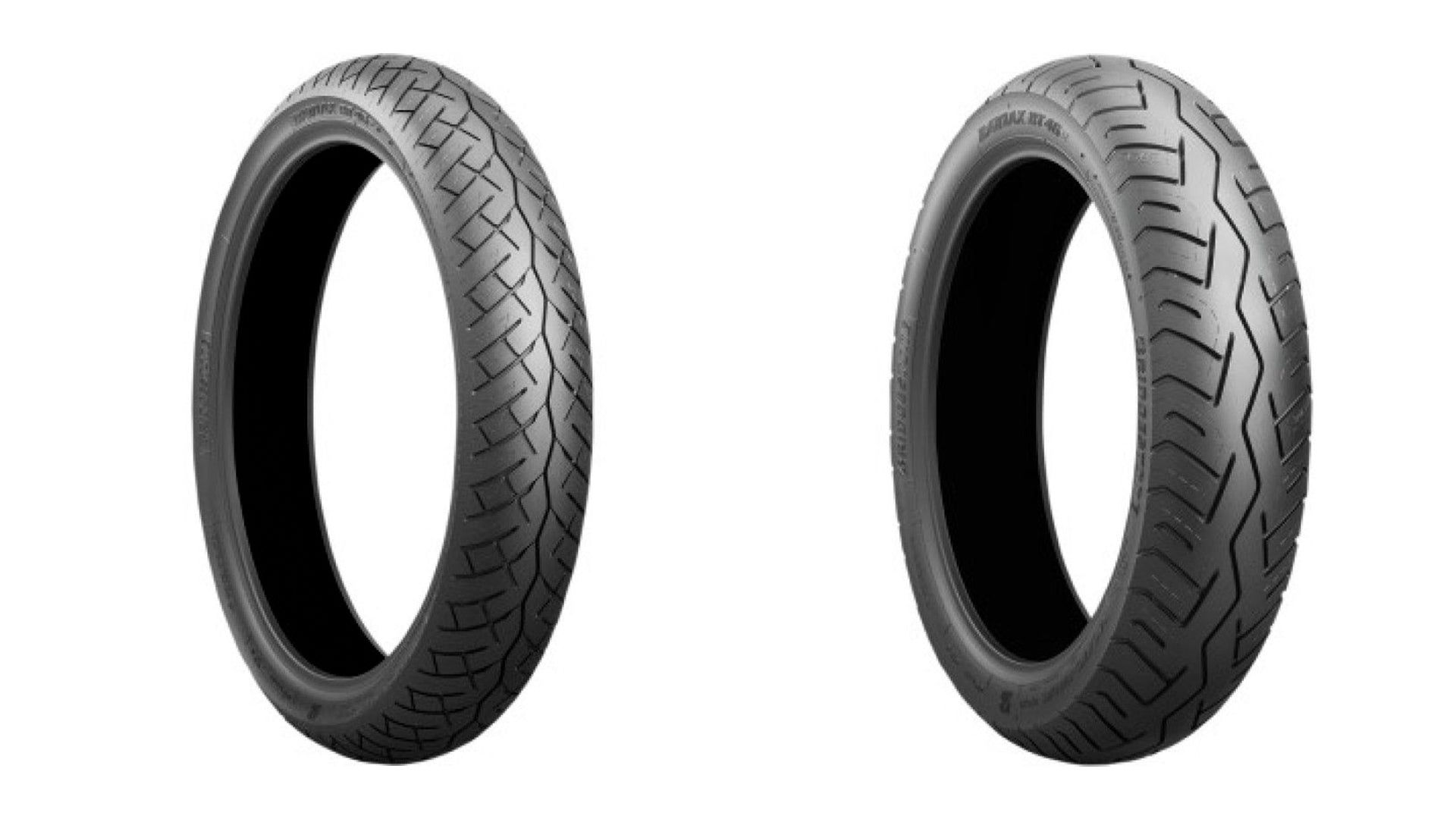 Bridgestone Battlax BT46 110x70x17 And And 130x70x17 Full OEM Tire Set For Kawasaki EX250 Ninja 08-09
