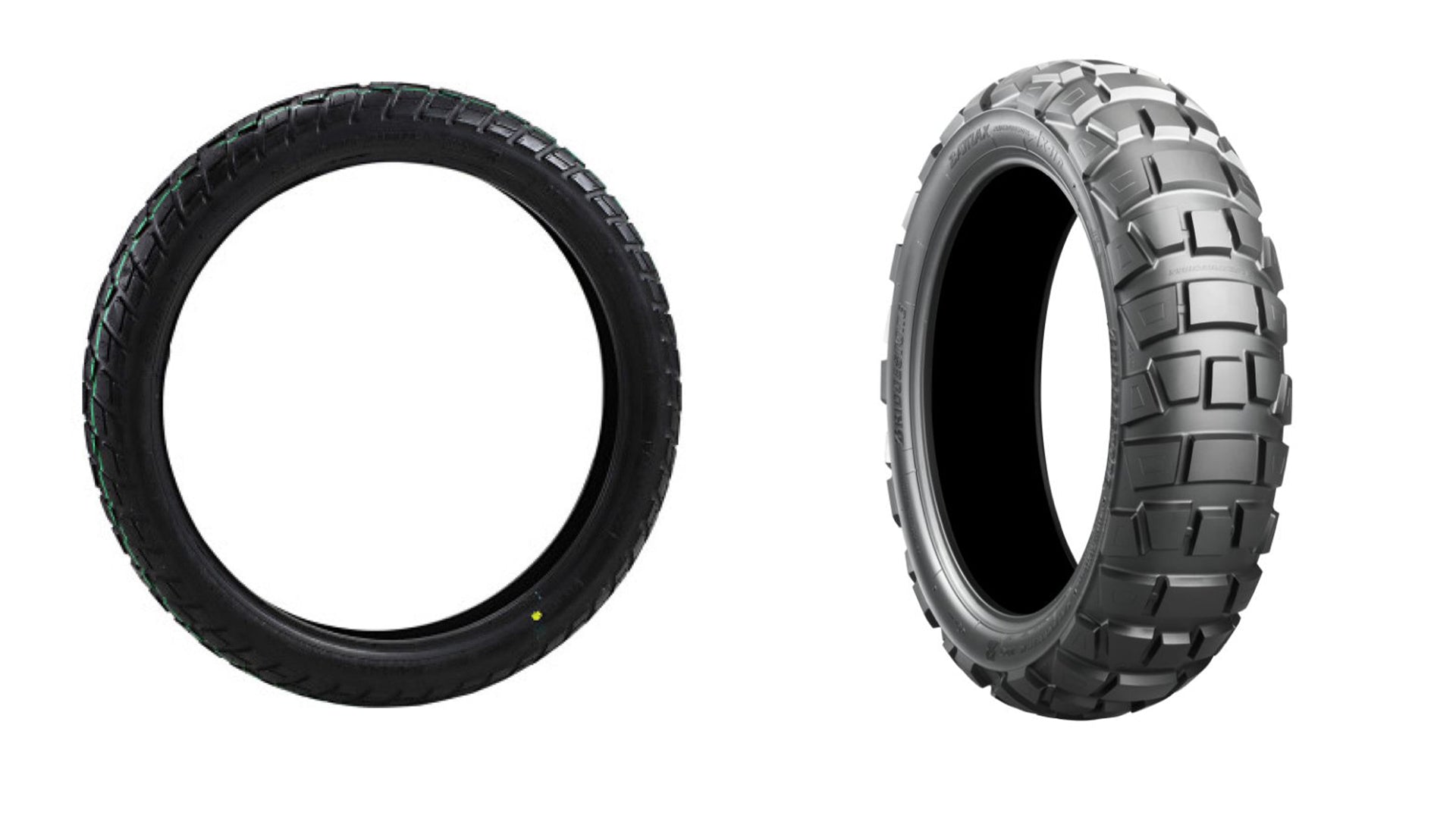 Bridgestone Battlax Adventurecross AX41 90x90x21 And And 150x70x18 Full OEM Tire Set For MV Agusta Lucky Explorer 2024+