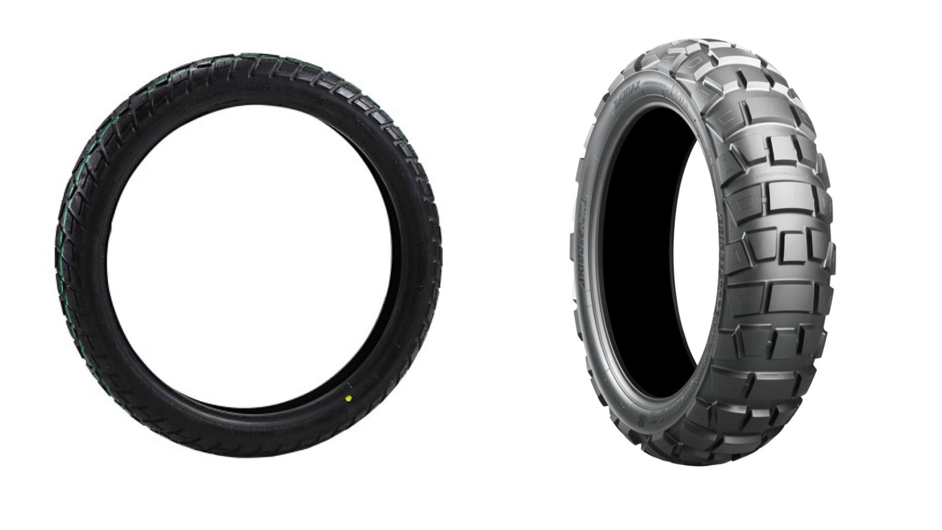 Bridgestone Battlax Adventurecross AX41 90x90x21 And And 150x70x18 Full OEM Tire Set For MV Agusta Lucky Explorer 2024+