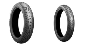 Bridgestone Battlax BT46 Tire Pair For Kawasaki ZX750 Ninja 1985