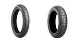 Bridgestone Battlax BT023 120x70x17 And Battlax Adventurecross Scrambler AX41S 160x60x17 Full OEM Tire Set For Honda NC700X 12-13
