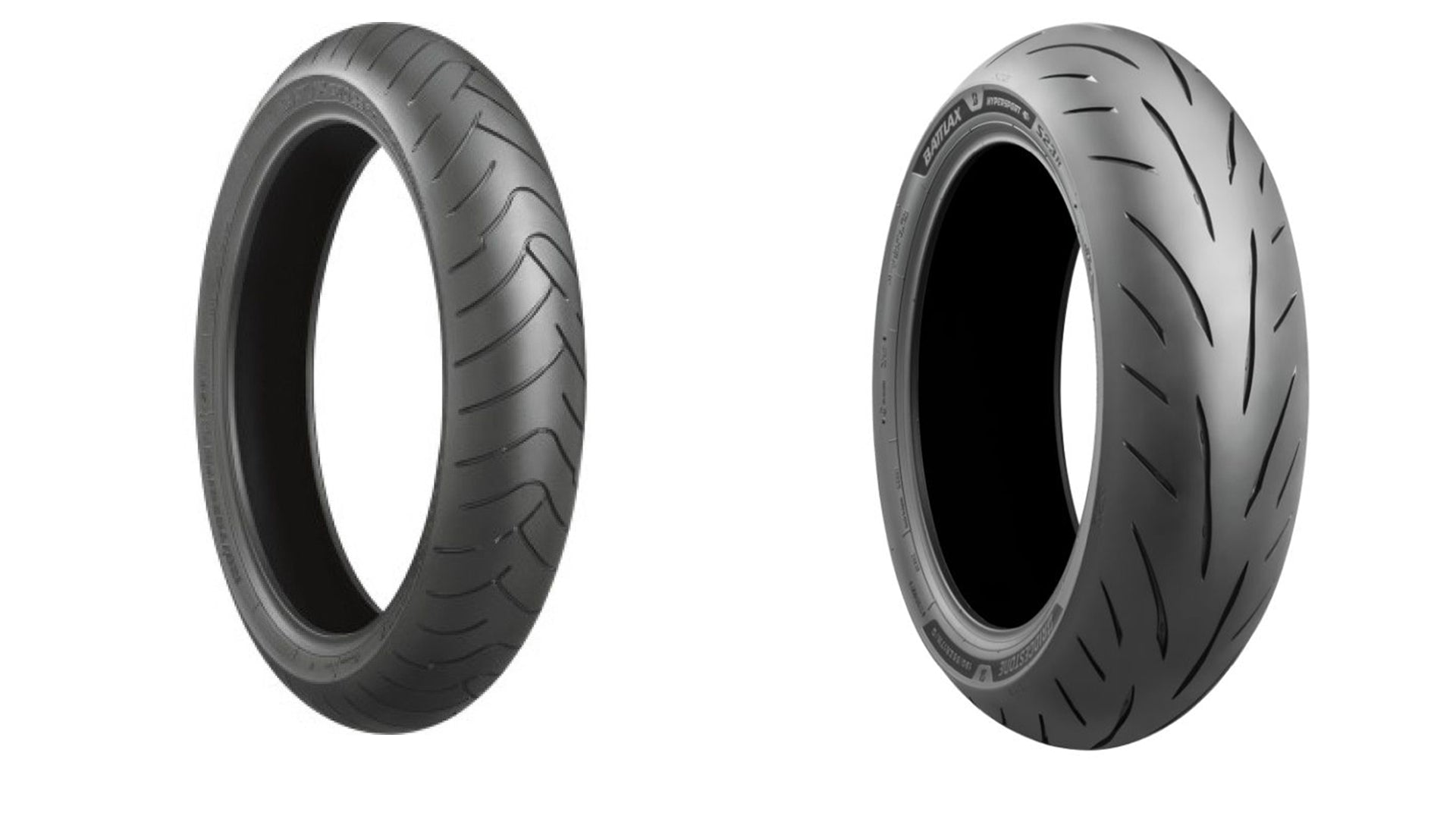 Bridgestone Battlax BT023/S23 120x70x17 And And 180x55x17 Full OEM Tire Set For Yamaha FZ-07 14-17