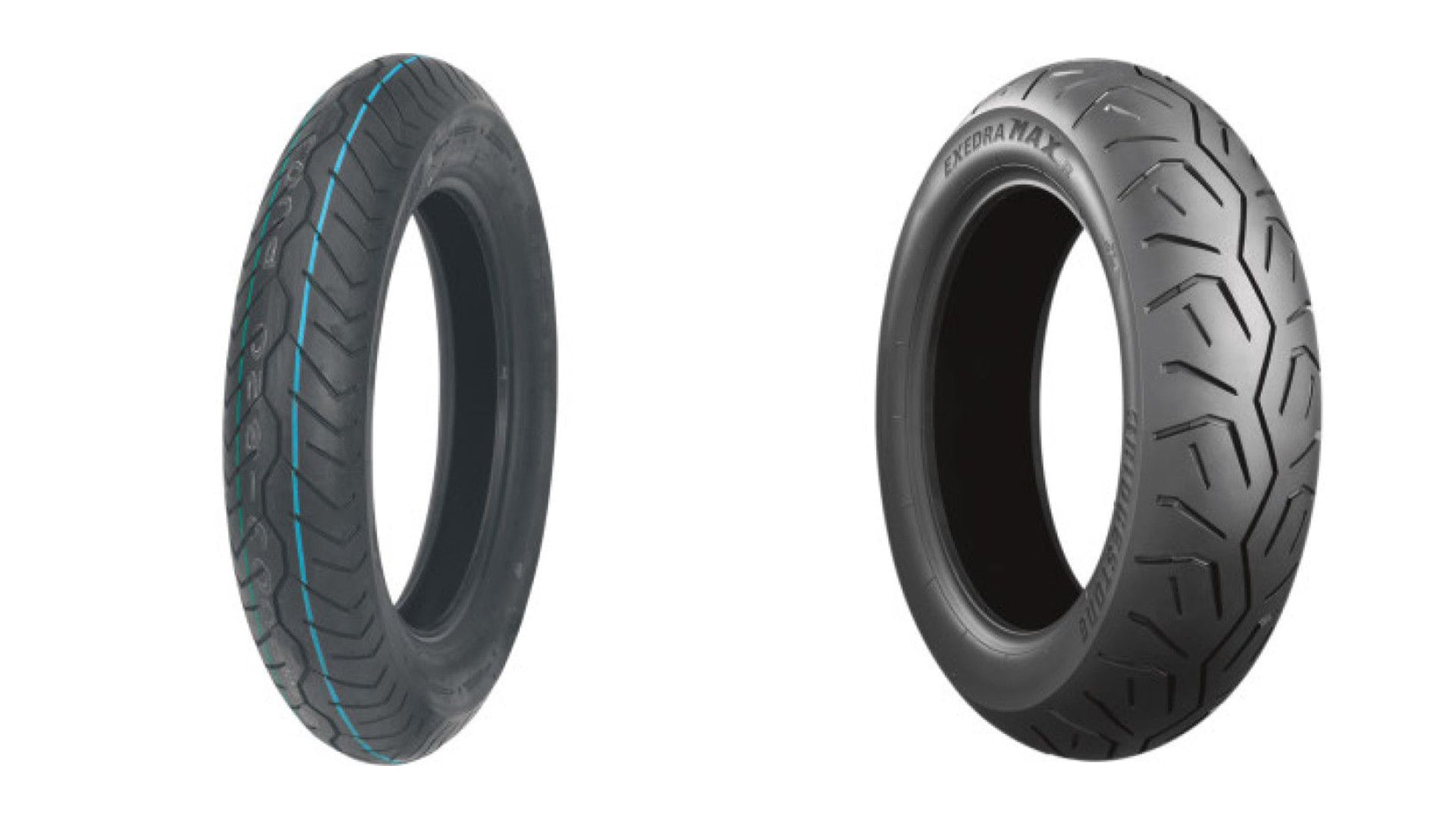 Bridgestone Exedra G721/Max 130x70x18 And And 170x70x16 Full OEM Tire Set For Yamaha XVS 950 Midnight Star 2012