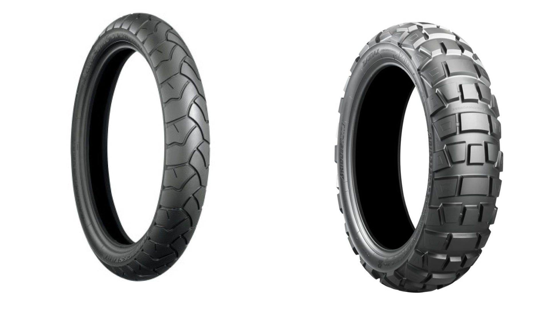 Bridgestone Battlewing BW501 90x90x21 And Battlax Adventurecross AX41 150x70x17 Full OEM Tire Set For BMW F800GS 09-18
